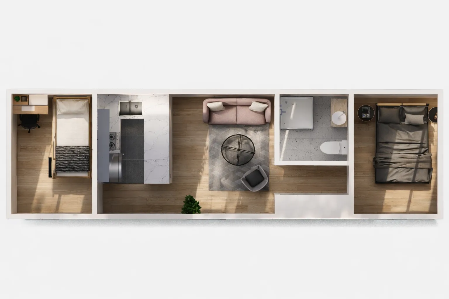 Render 3D del Modelo MS